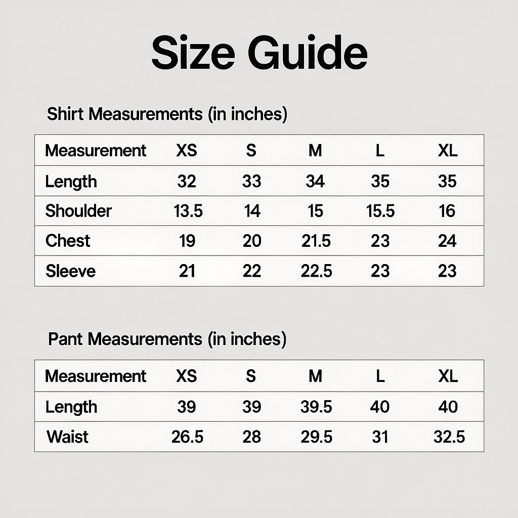 Size Guide