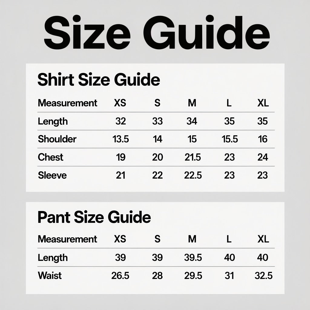 Size Guide